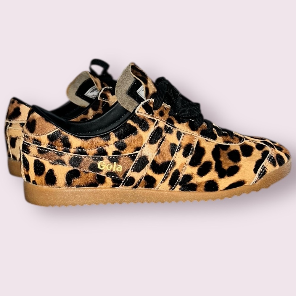 Gola Leopard Print Sneakers - Picture 4 of 7